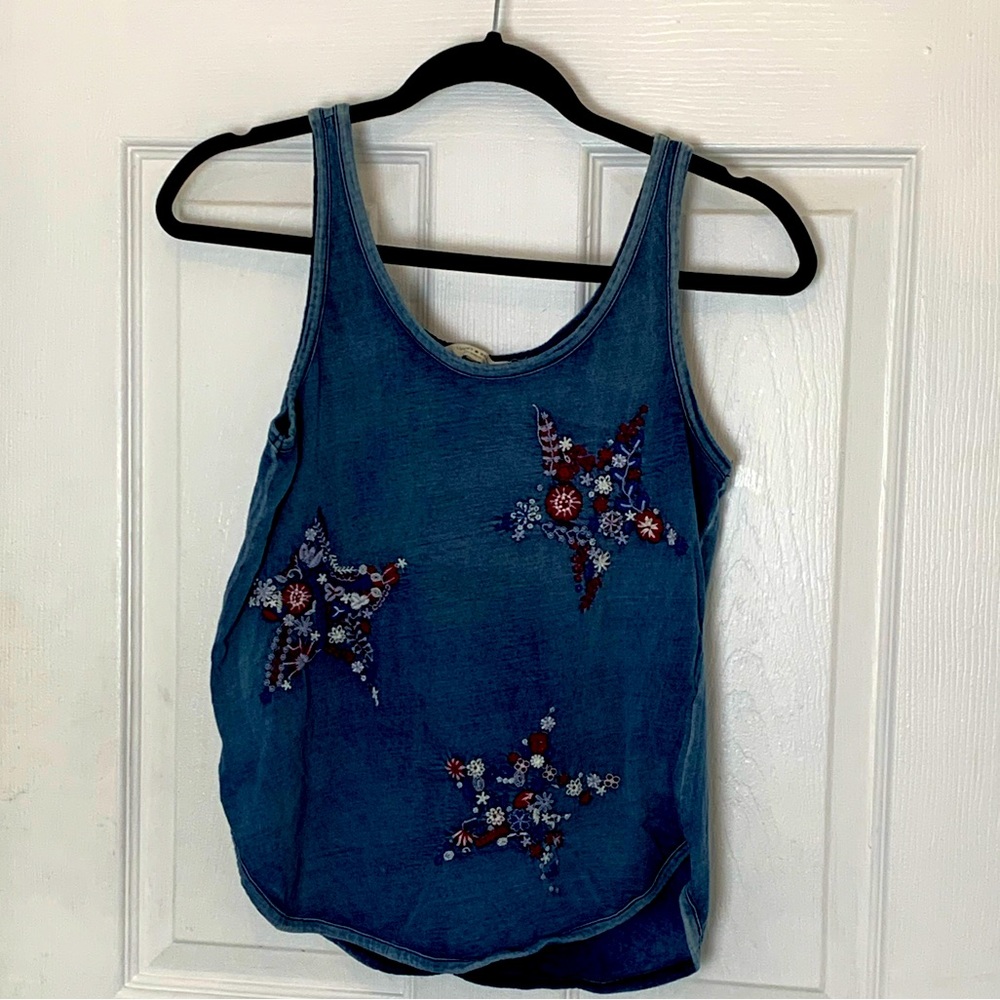 Cute top perfect for 4th of July, Memorial Day or Labor Day or any day of summer